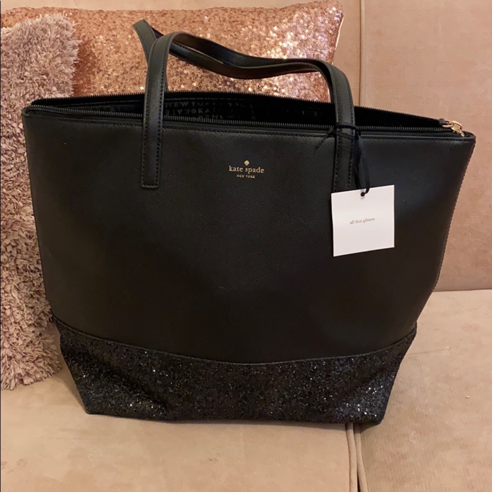 Kate Spade New York black tote